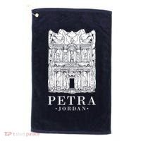 Petra Jordan Archaeological Monument Souvenir Golf Towel thumb 0