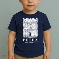 Petra Jordan Archaeological Monument Souvenir Toddler T-Shirt thumb 2