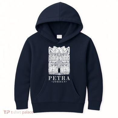 Petra Jordan Archaeological Monument Souvenir Kids Hoodie