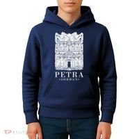 Petra Jordan Archaeological Monument Souvenir Kids Hoodie thumb 4