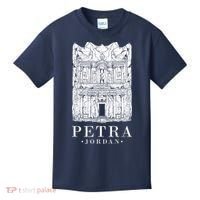 Petra Jordan Archaeological Monument Souvenir Kids T-Shirt thumb 0