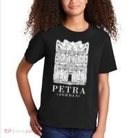 Petra Jordan Archaeological Monument Souvenir Kids T-Shirt thumb 2