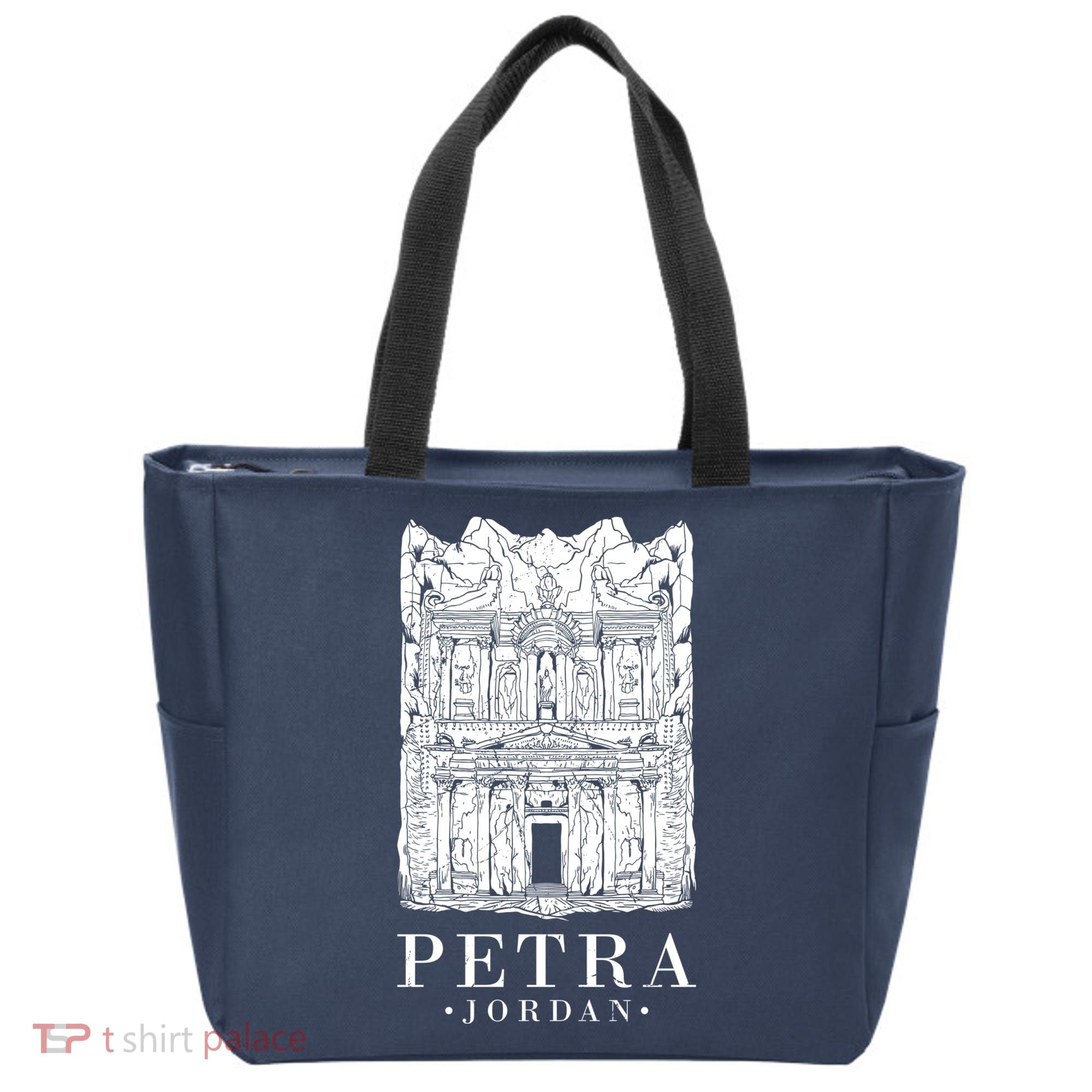 Petra Jordan Archaeological Monument Souvenir Tote Bag