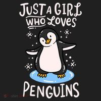 Penguin Just A Girl Who Loves Penguins Meaningful Gift Beanie thumb 2