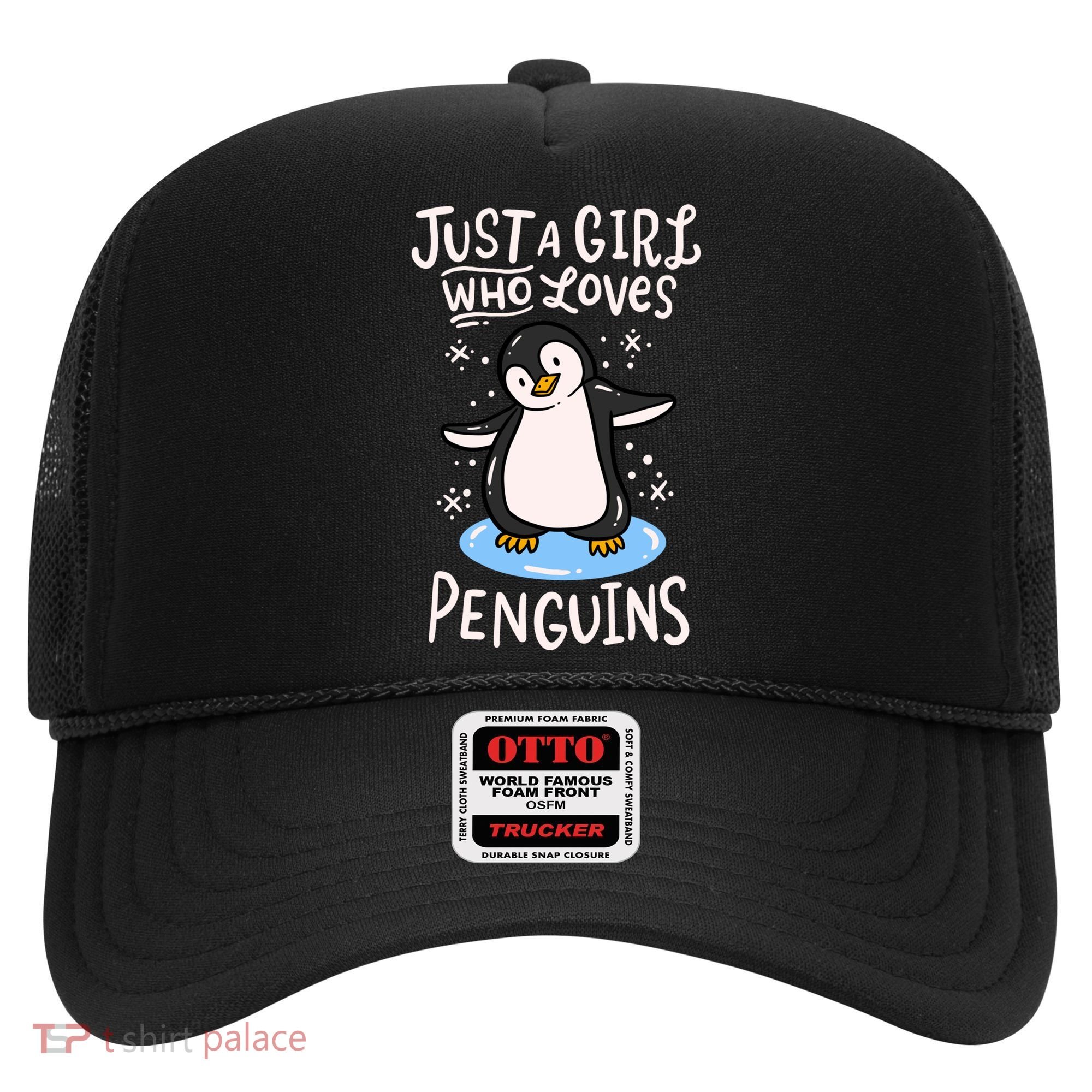 Penguin Just A Girl Who Loves Penguins Meaningful Gift Hat