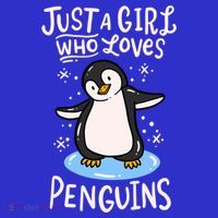 Penguin Just A Girl Who Loves Penguins Meaningful Gift Tank Top thumb 6