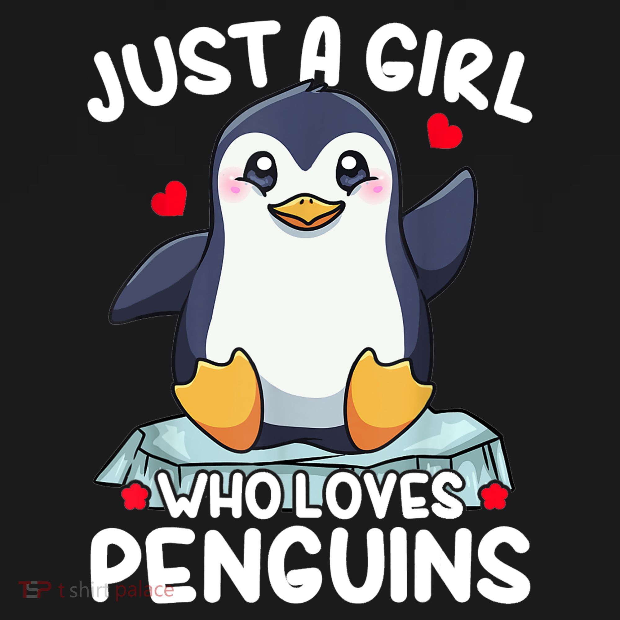 Penguin Just A Girl Who Loves Penguins Cool Gift Flexfit Unipanel Trucker Cap