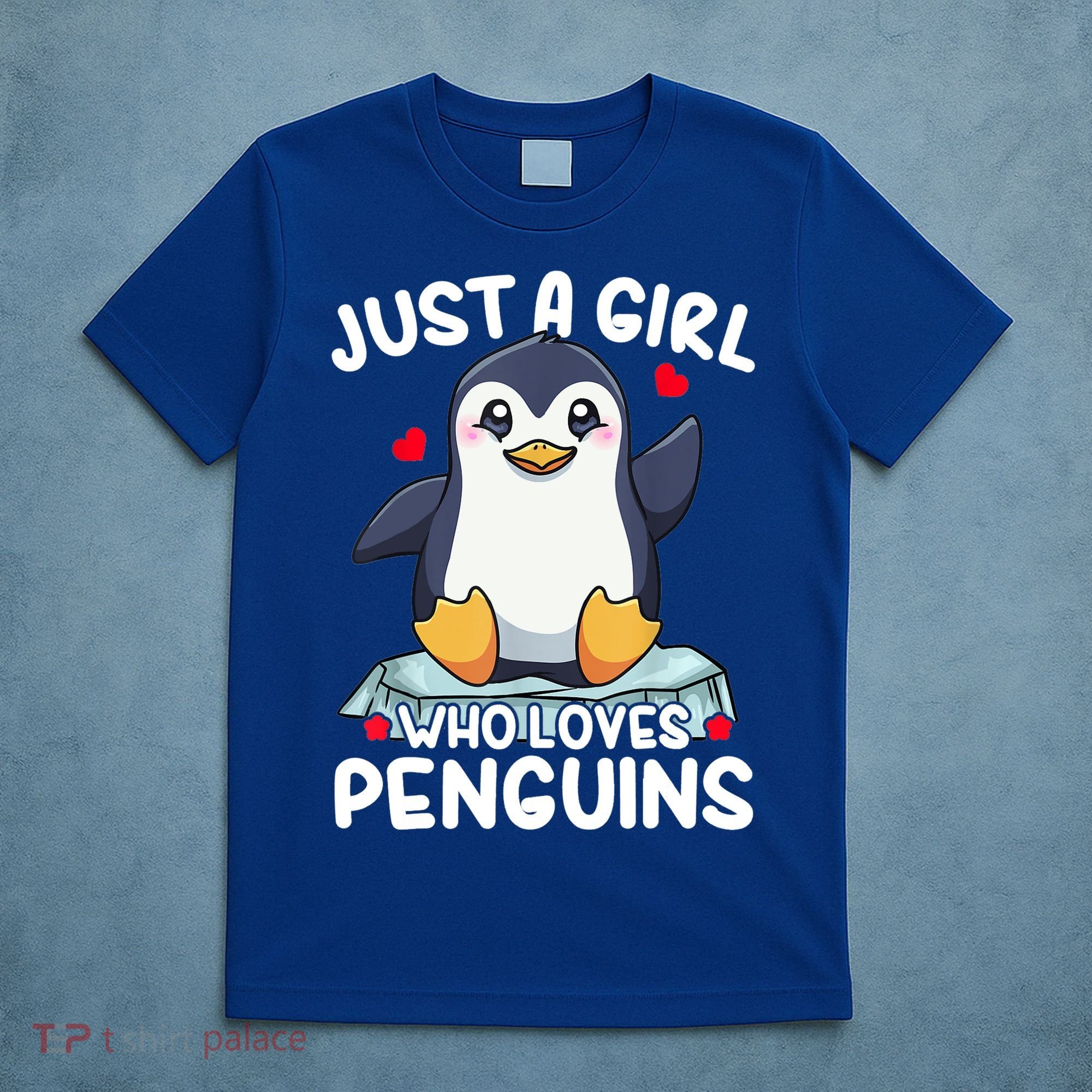 Penguin Just A Girl Who Loves Penguins Cool Gift T-Shirt