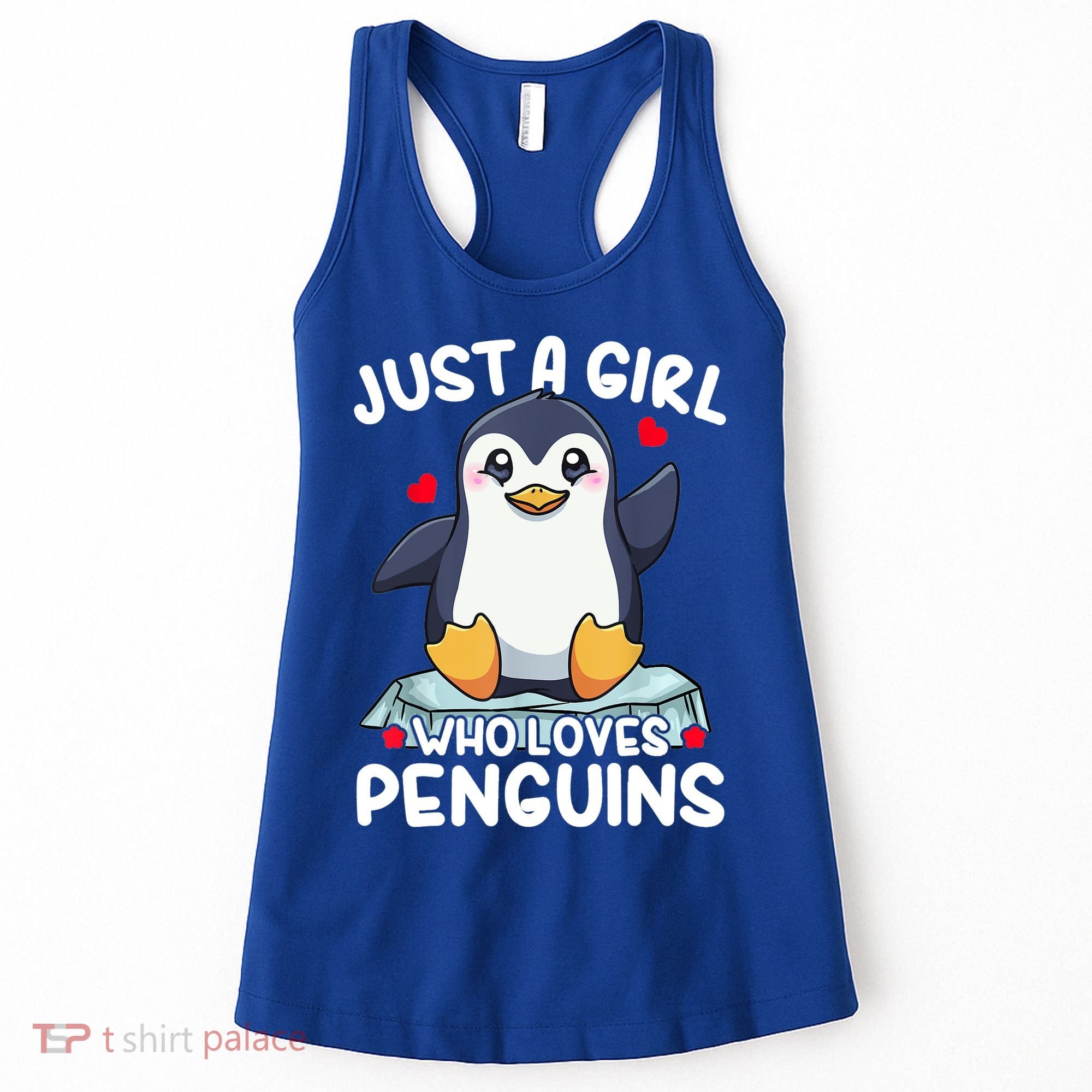 Penguin Just A Girl Who Loves Penguins Cool Gift Women's Tank Top
