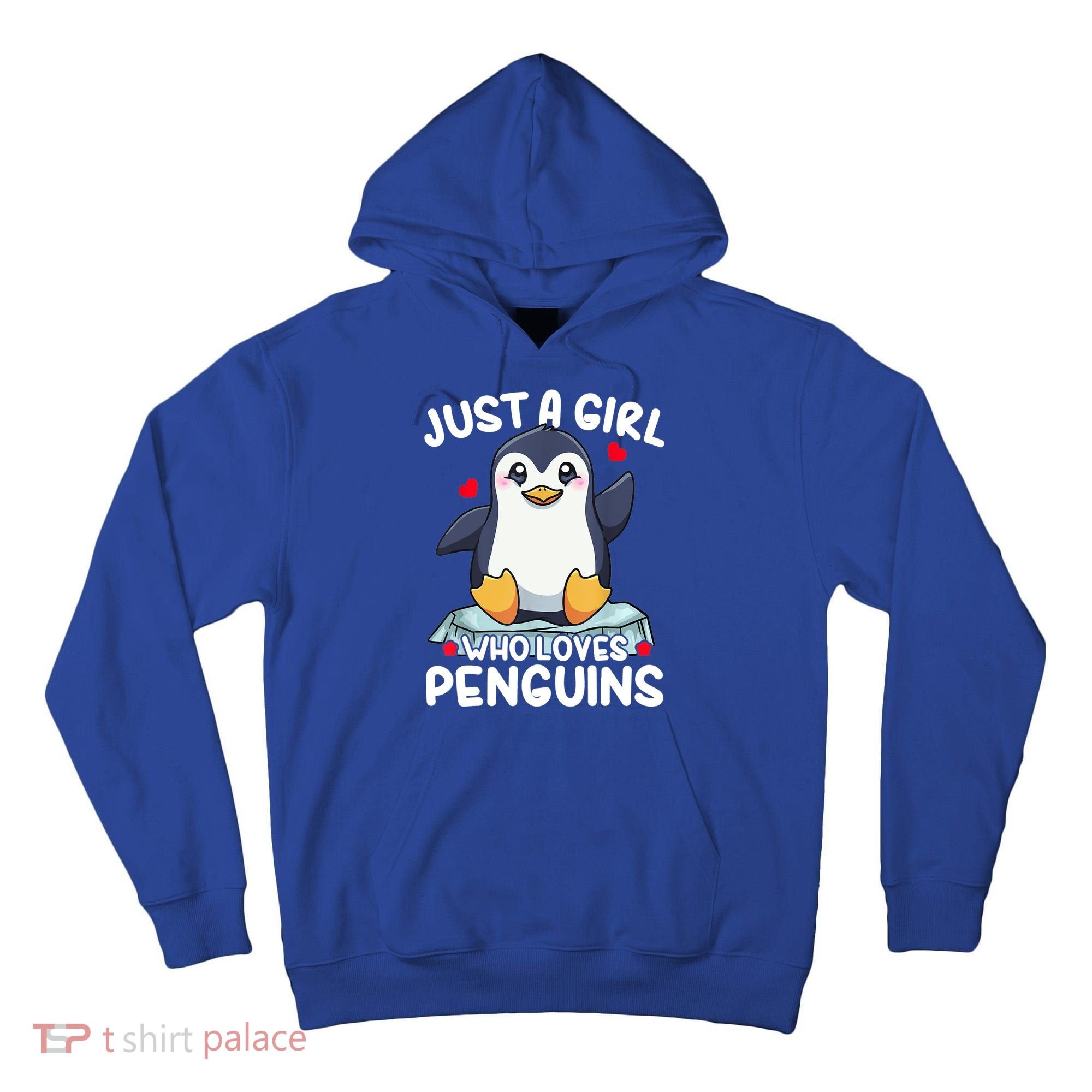 Penguin Just A Girl Who Loves Penguins Cool Gift Tall Hoodie