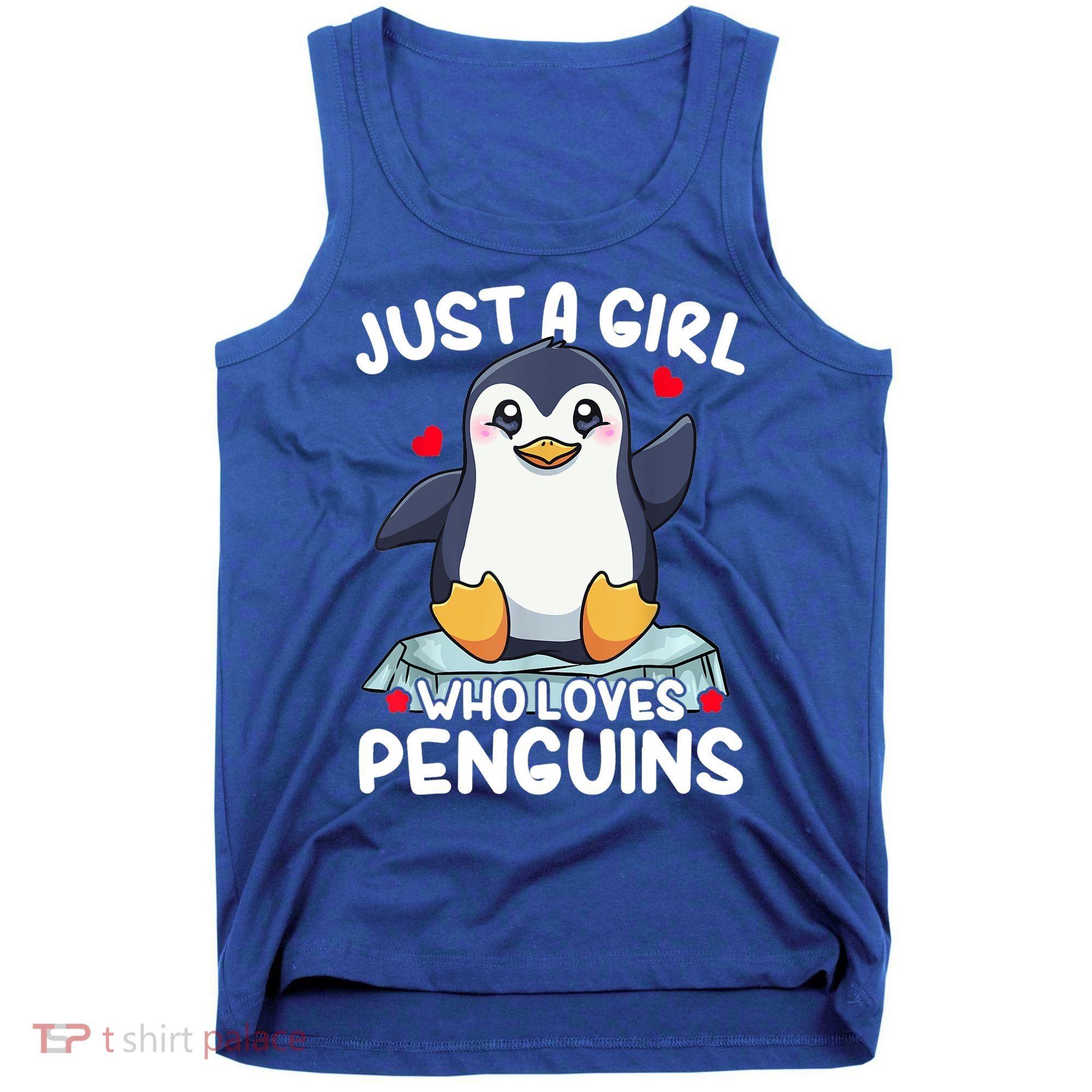 Penguin Just A Girl Who Loves Penguins Cool Gift Tank Top