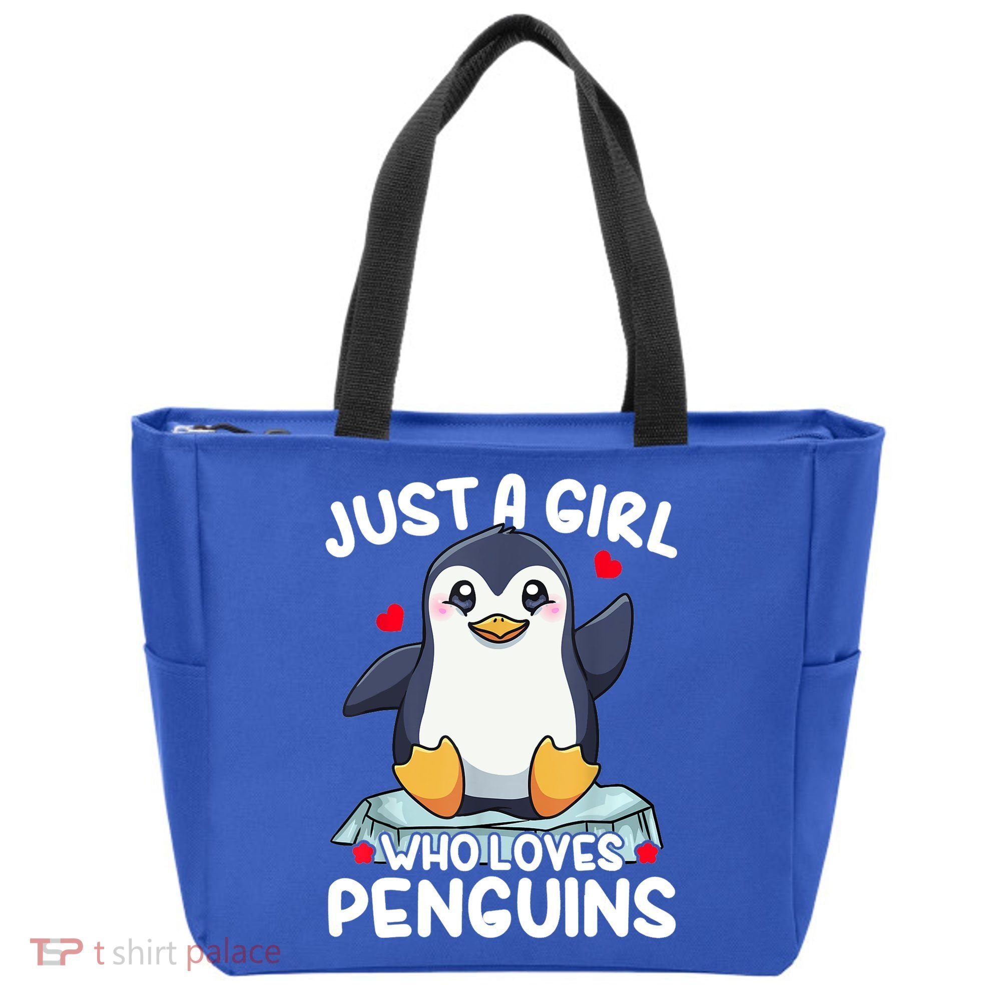 Penguin Just A Girl Who Loves Penguins Cool Gift Tote Bag