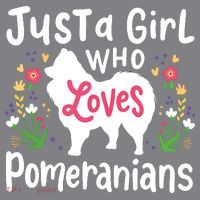 Pomeranian Just A Girl Who Loves Pomeranians T-Shirt thumb 5