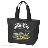 Protect Jimothy At All Cost Funny Raccoon Tote Bag thumb 3