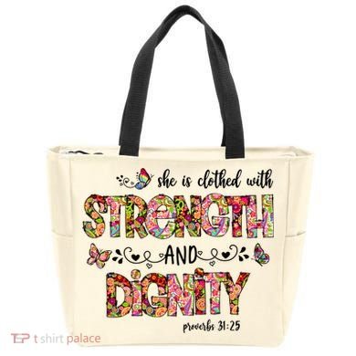 Prayer Jesus Clothed With Strength And Dignity Tote Bag