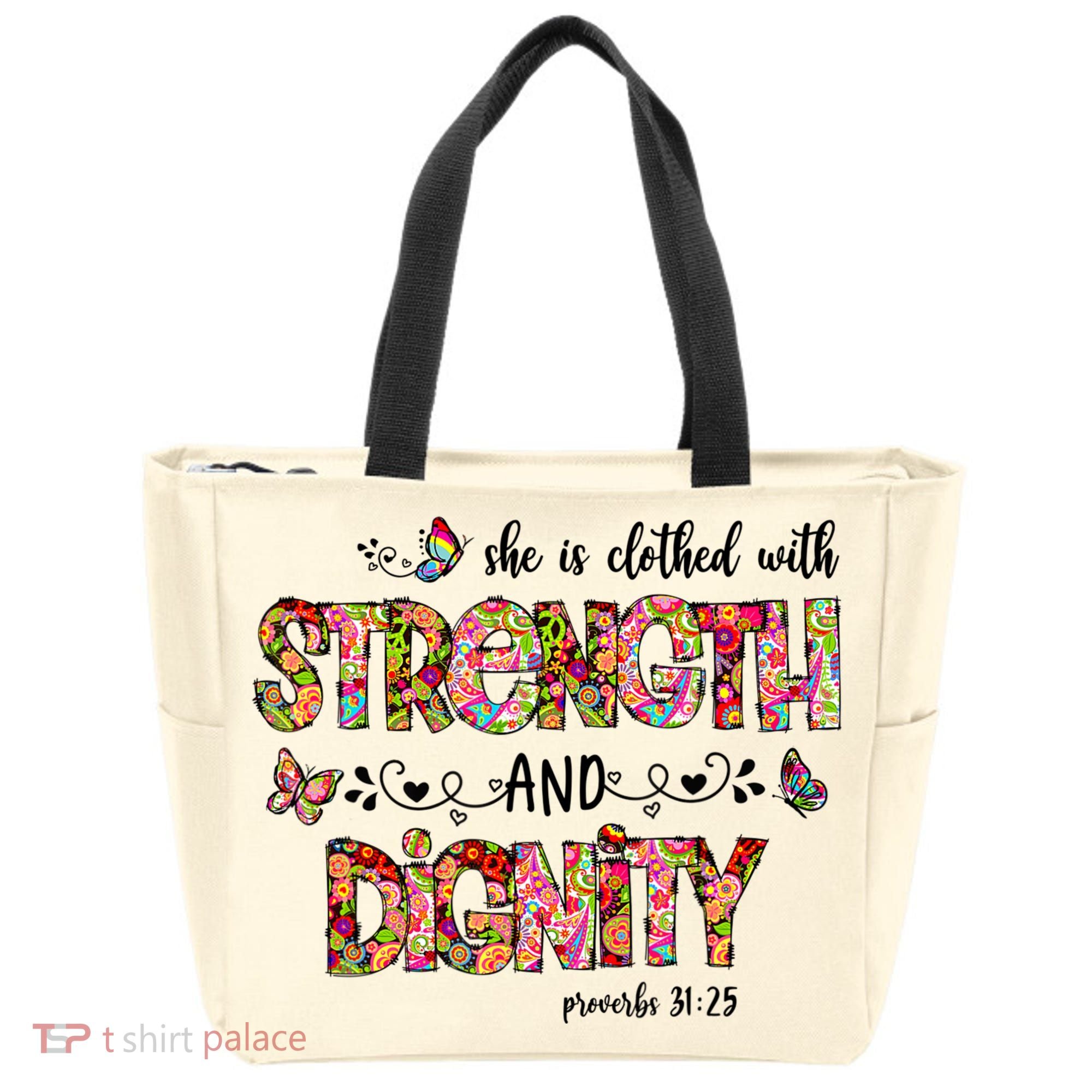 Prayer Jesus Clothed With Strength And Dignity Tote Bag