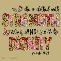 Prayer Jesus Clothed With Strength And Dignity Long Sleeve Shirt thumb 2
