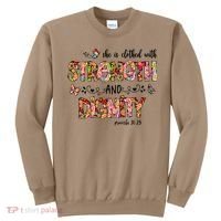 Prayer Jesus Clothed With Strength And Dignity Sweatshirt thumb 0