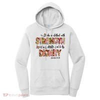 Prayer Jesus Clothed With Strength And Dignity Women's Hoodie thumb 0
