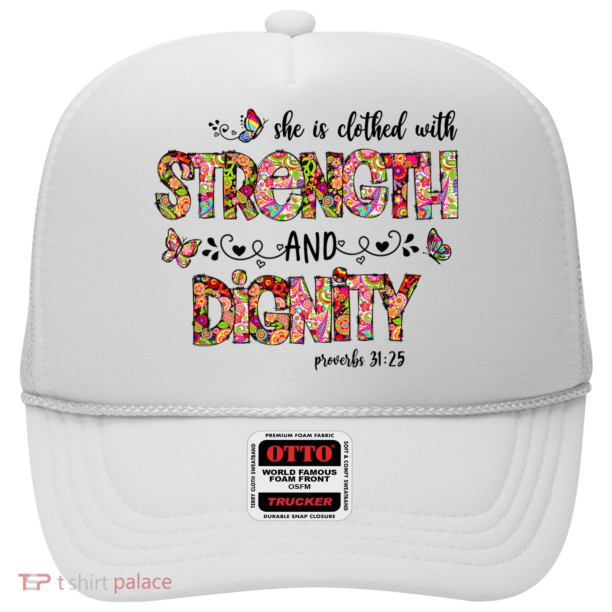 Prayer Jesus Clothed With Strength And Dignity Hat