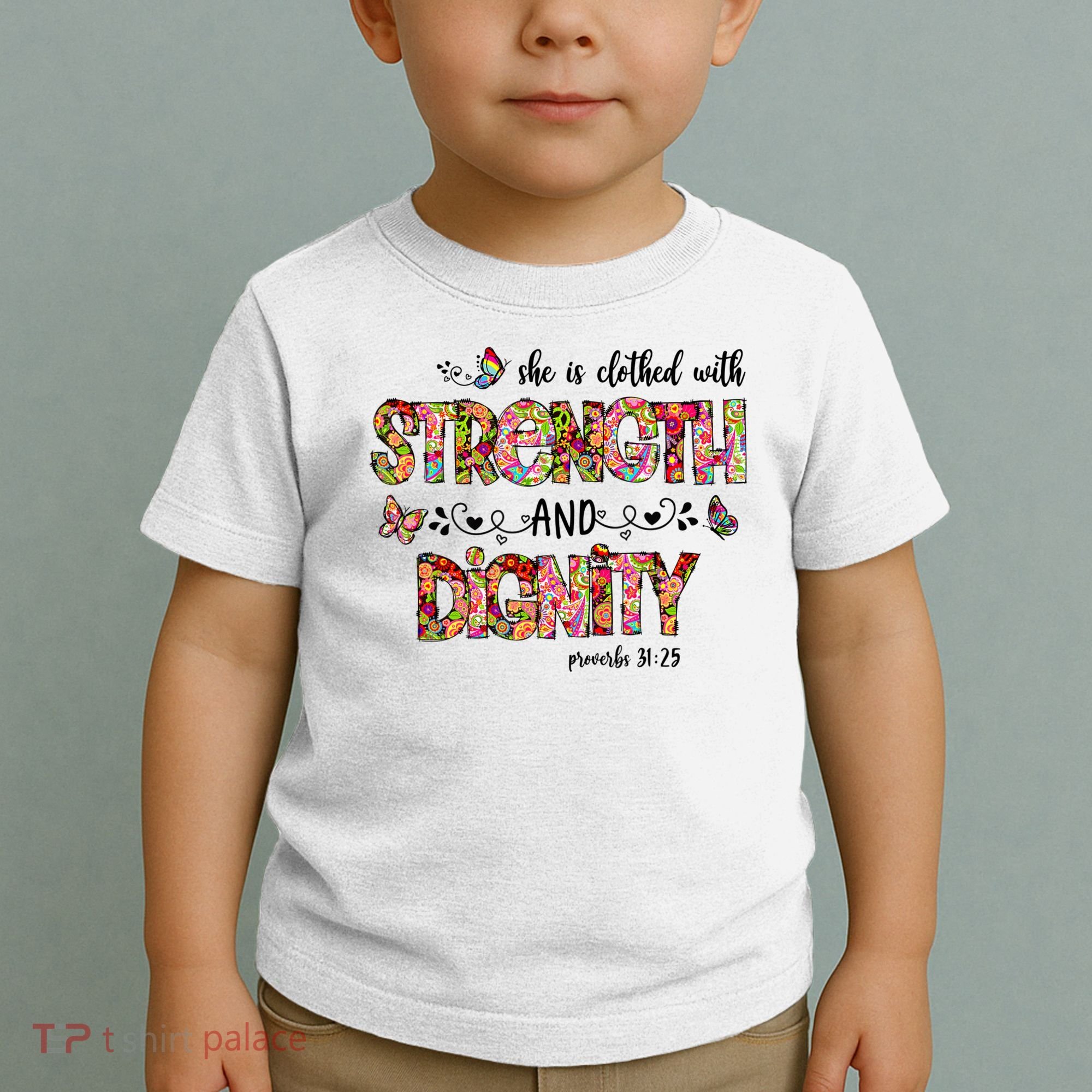 Prayer Jesus Clothed With Strength And Dignity Toddler T-Shirt