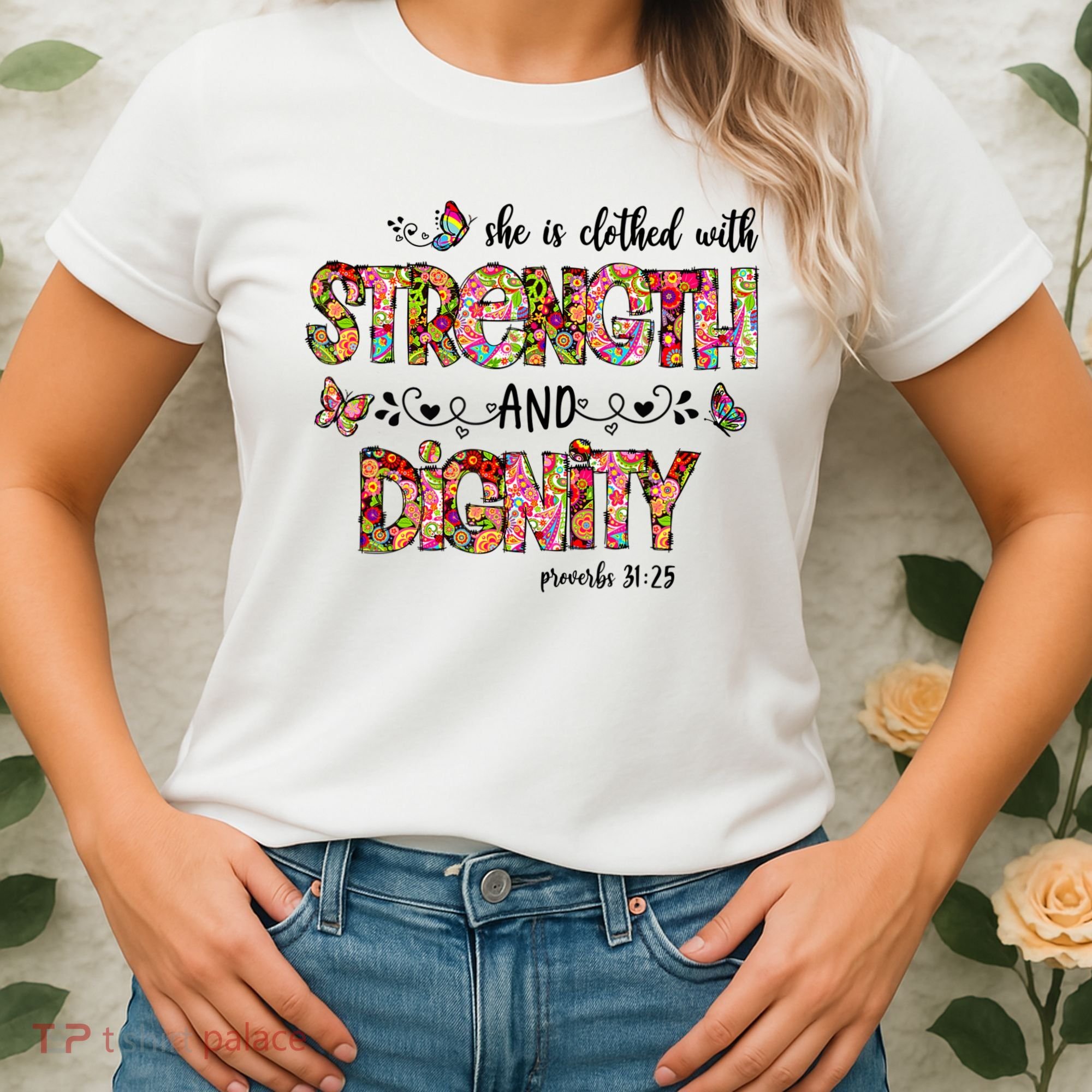 Prayer Jesus Clothed With Strength And Dignity Women's T-Shirt