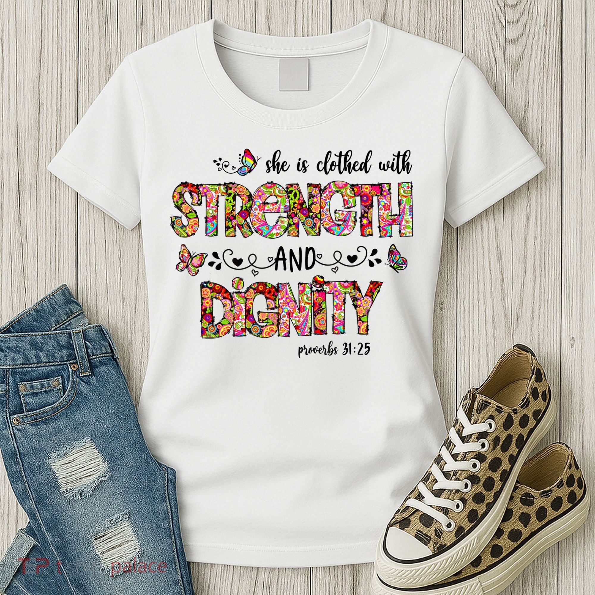Prayer Jesus Clothed With Strength And Dignity Women's T-Shirt