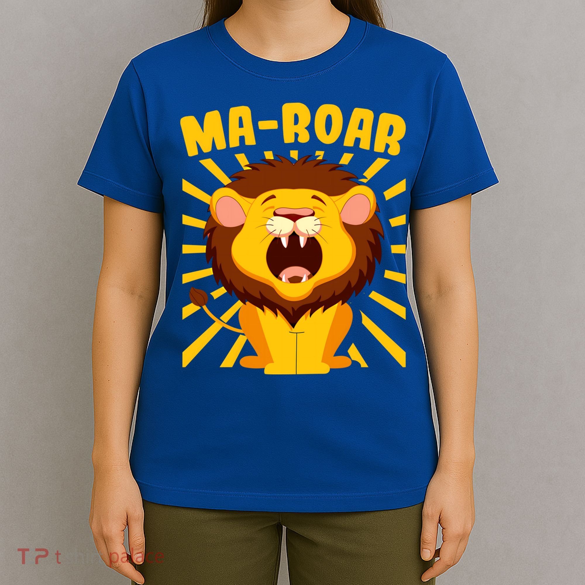 Passover Jewish Days Lion Roaring Hebrew Kindergarten Family Gift T-Shirt