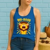 Passover Jewish Days Lion Roaring Hebrew Kindergarten Family Gift Women's Tank Top thumb 2