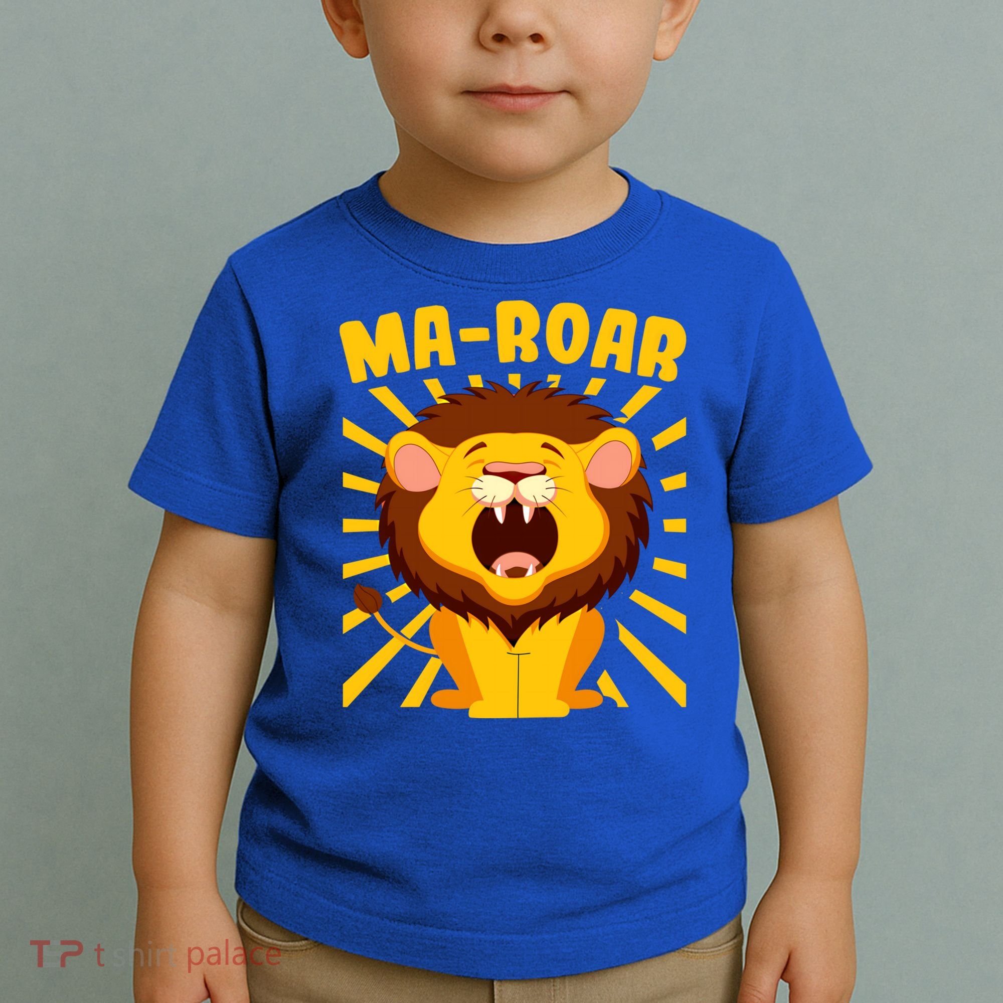Passover Jewish Days Lion Roaring Hebrew Kindergarten Family Gift Toddler T-Shirt