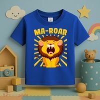 Passover Jewish Days Lion Roaring Hebrew Kindergarten Family Gift Toddler T-Shirt thumb 3