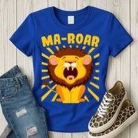 Passover Jewish Days Lion Roaring Hebrew Kindergarten Family Gift Women's T-Shirt thumb 3