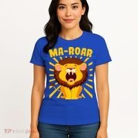 Passover Jewish Days Lion Roaring Hebrew Kindergarten Family Gift Women's T-Shirt thumb 4