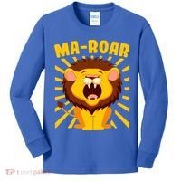 Passover Jewish Days Lion Roaring Hebrew Kindergarten Family Gift Kids Long Sleeve Shirt thumb 0