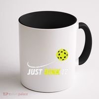 Pickleball Just Dink It Funny Pickle Ball Coffee Mug thumb 1