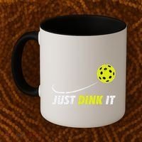Pickleball Just Dink It Funny Pickle Ball Coffee Mug thumb 2