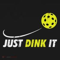 Pickleball Just Dink It Funny Pickle Ball Ornament thumb 1