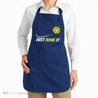Pickleball Just Dink It Funny Pickle Ball Apron thumb 2