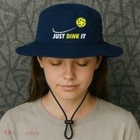Pickleball Just Dink It Funny Pickle Ball Bucket Hat thumb 3