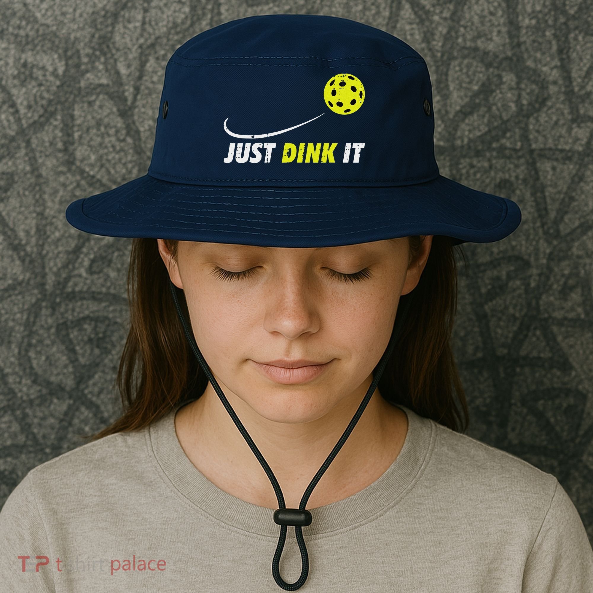 Pickleball Just Dink It Funny Pickle Ball Bucket Hat