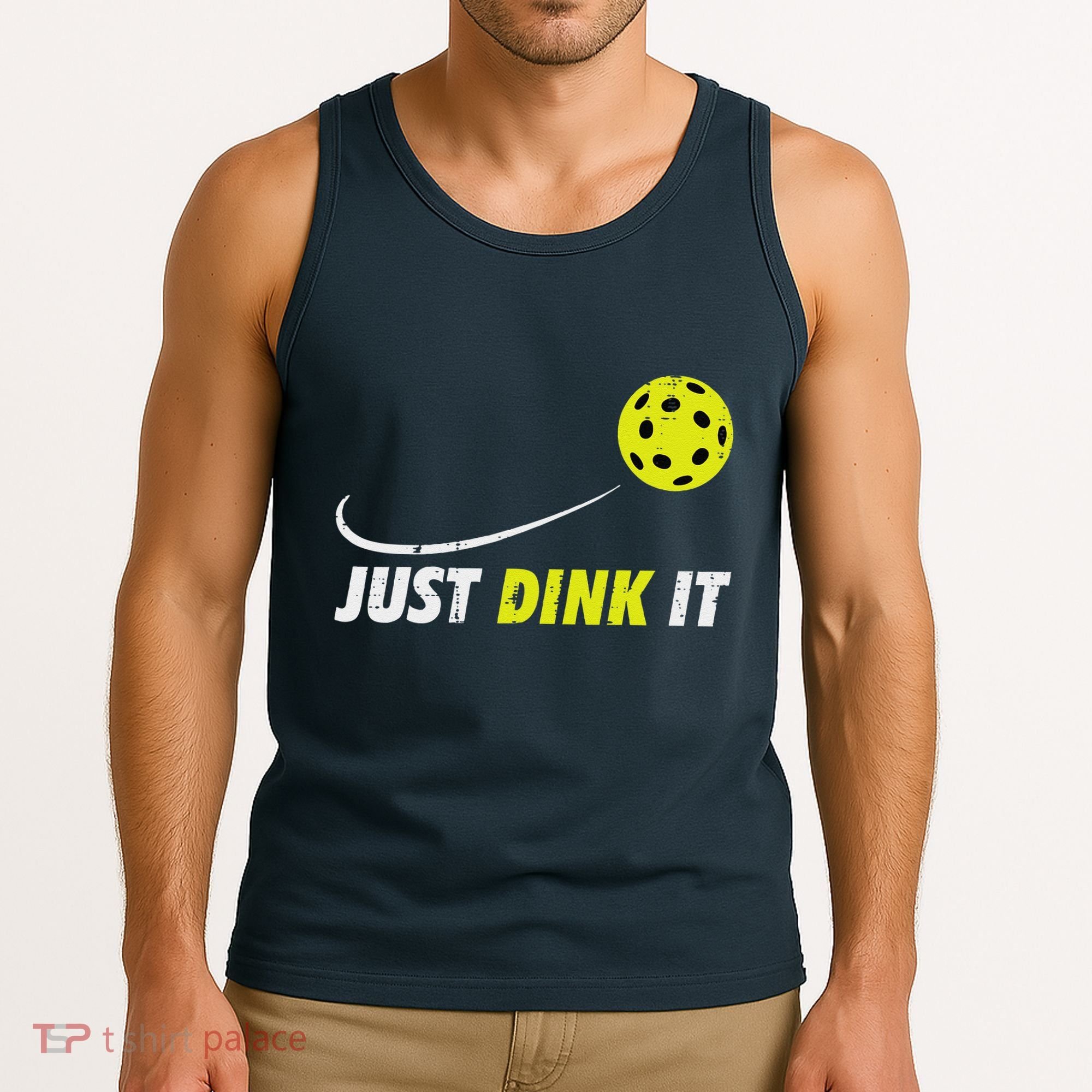 Pickleball Just Dink It Funny Pickle Ball Tank Top