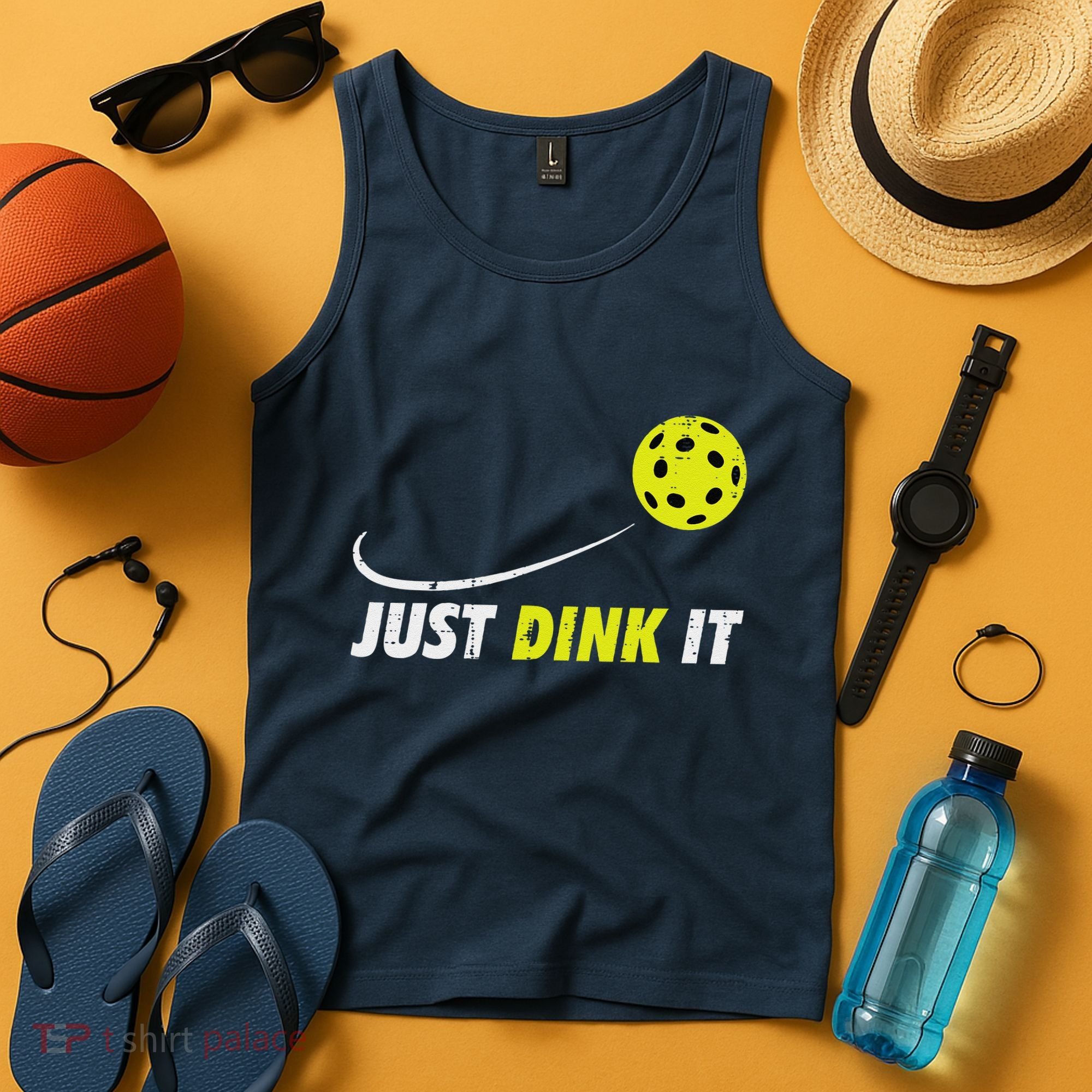 Pickleball Just Dink It Funny Pickle Ball Tank Top