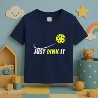 Pickleball Just Dink It Funny Pickle Ball Toddler T-Shirt thumb 3