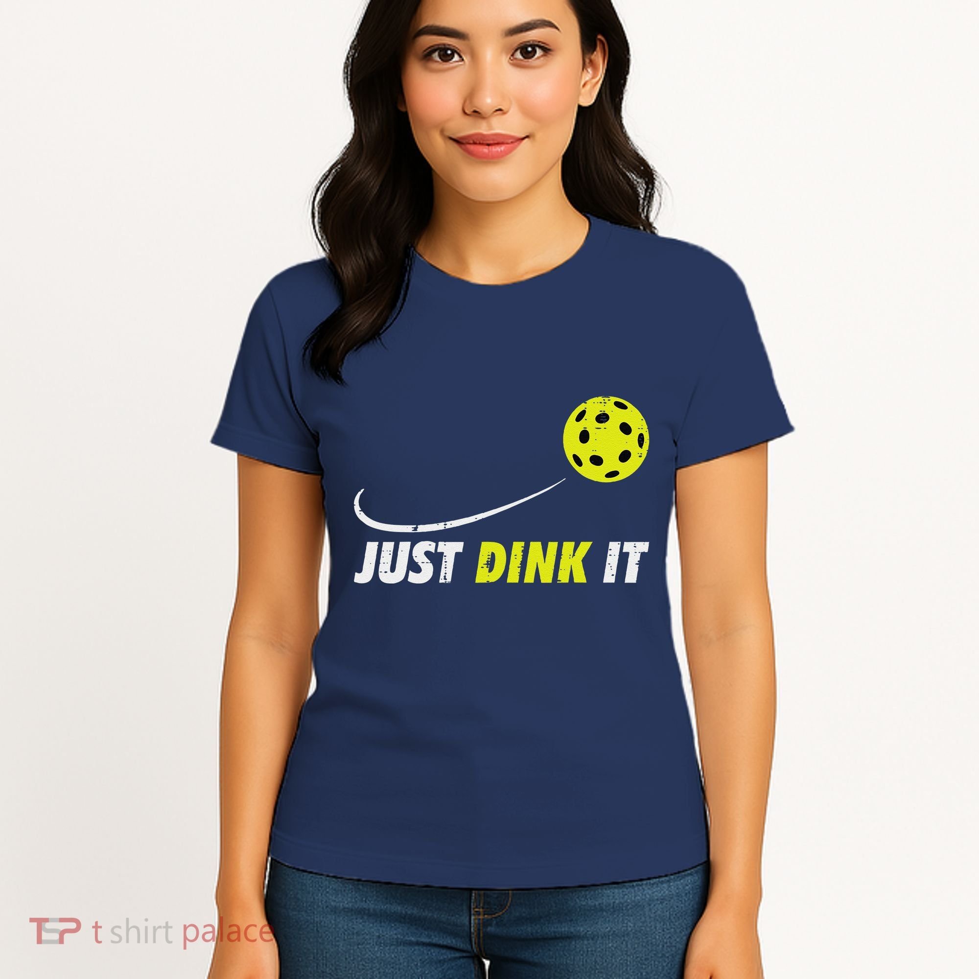 Pickleball Just Dink It Funny Pickle Ball Women's T-Shirt