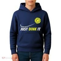 Pickleball Just Dink It Funny Pickle Ball Kids Hoodie thumb 4