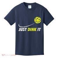 Pickleball Just Dink It Funny Pickle Ball Kids T-Shirt thumb 0