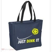 Pickleball Just Dink It Funny Pickle Ball Tote Bag thumb 2