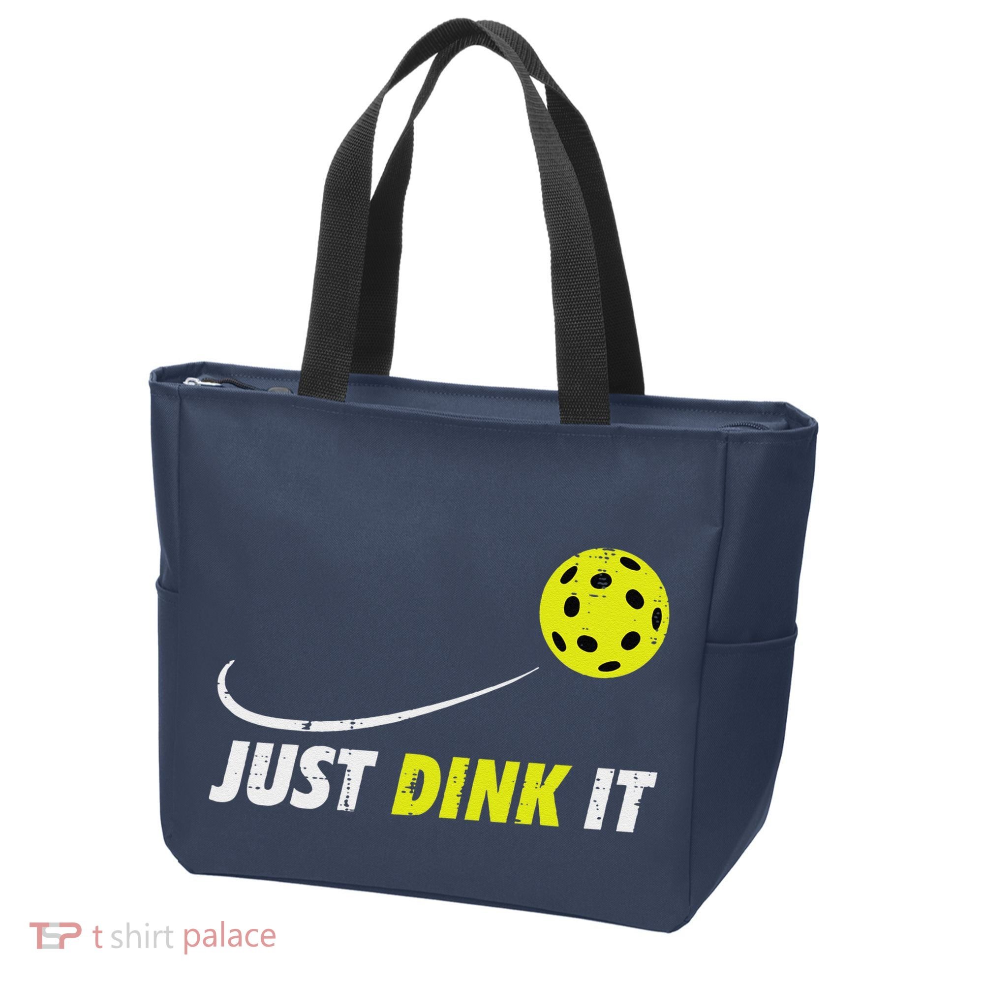Pickleball Just Dink It Funny Pickle Ball Tote Bag