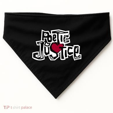 Poetic Justice From Old School HIPHOP USA-Made Doggie Bandana