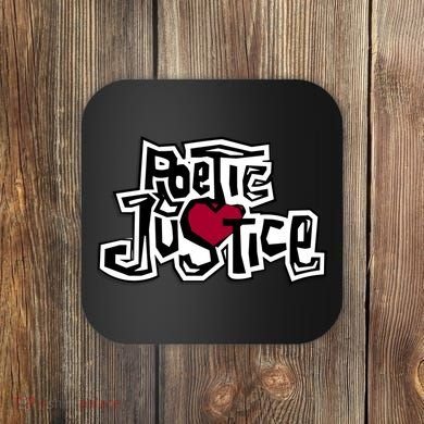 Poetic Justice From Old School HIPHOP Coaster